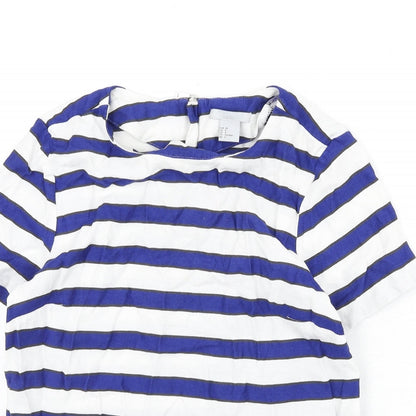 Womens UK Size 12 H&M Multicoloured Basic Blouse