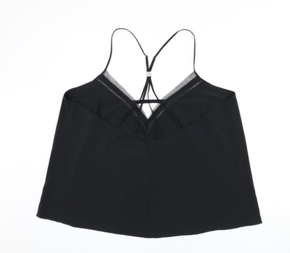 Autograph Womens Black Polyester Camisole Tank Size 22 V-Neck