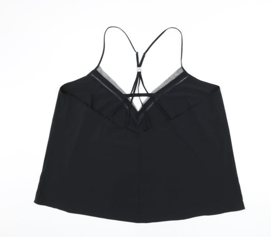 Autograph Womens Black Polyester Camisole Tank Size 22 V-Neck