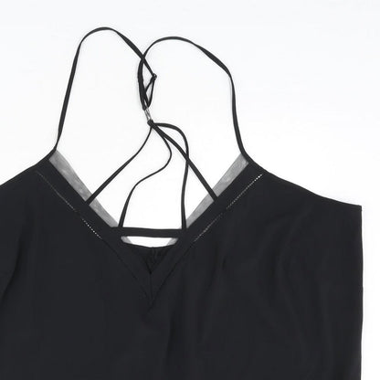 Autograph Womens Black Polyester Camisole Tank Size 22 V-Neck