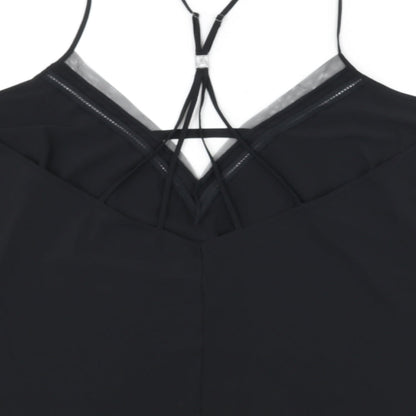 Autograph Womens Black Polyester Camisole Tank Size 22 V-Neck
