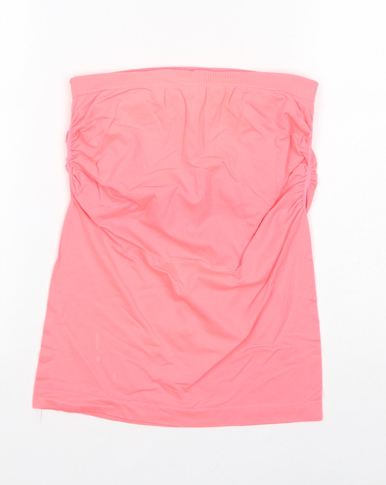 Womens UK Size M New Look Pink Basic Tank