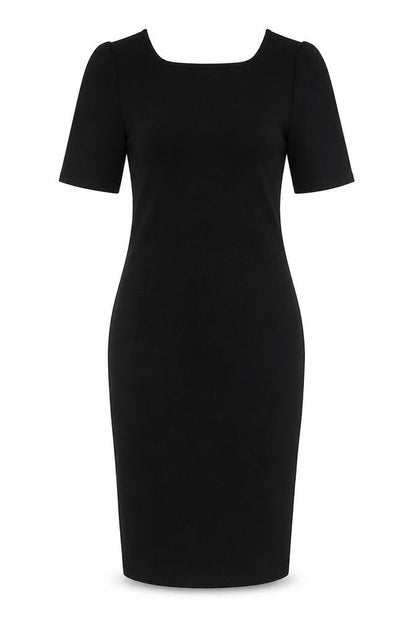 Dorothy Perkins Womens Black Polyester Bodycon Size 8 Round Neck Pullover