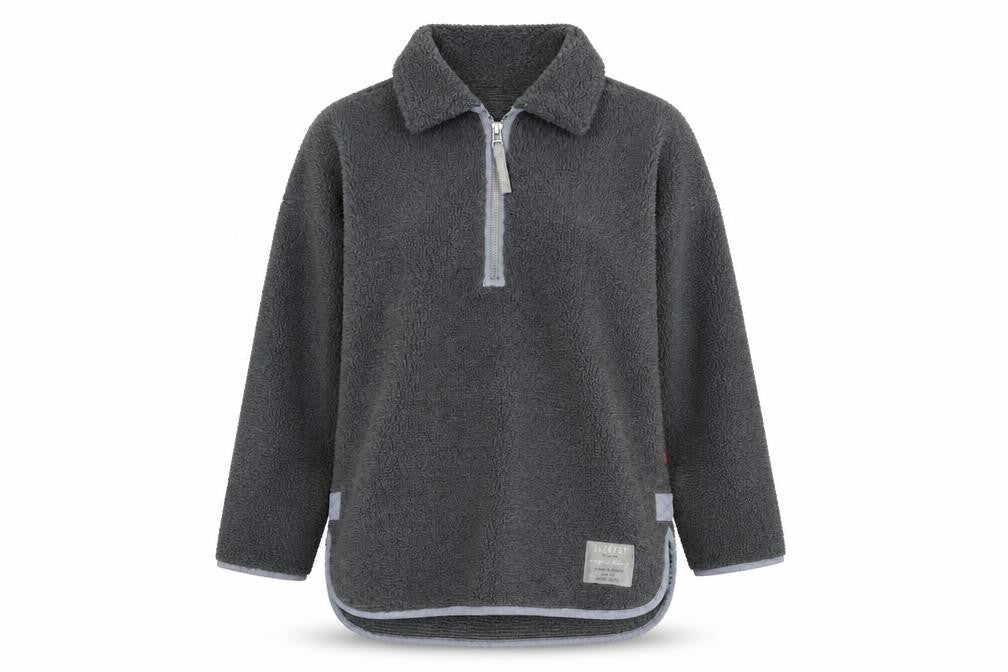 Womens UK Size 4 Jackpot Grey Pullover Sweatshirt