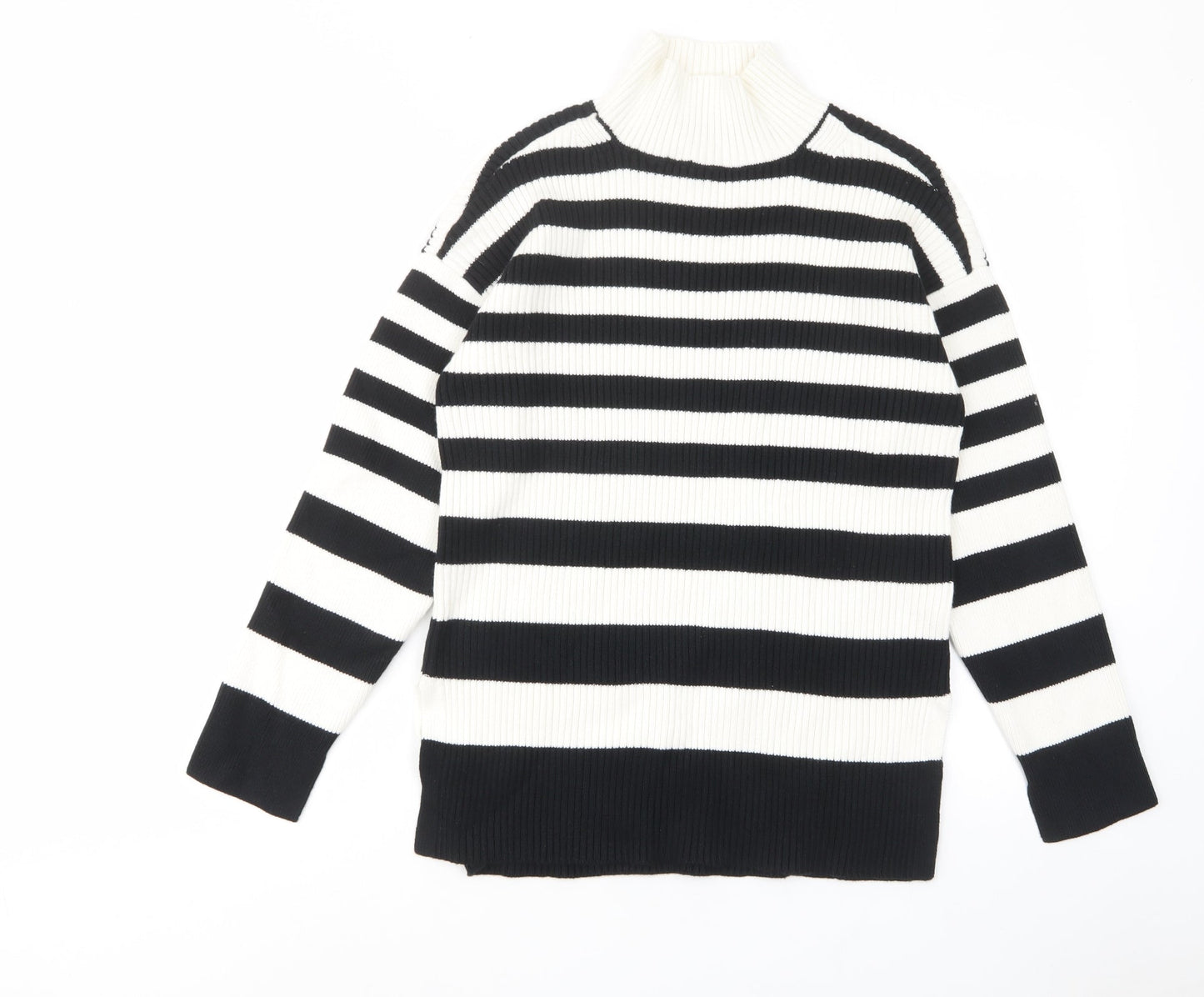 Womens UK Size M Marks and Spencer White Pullover Jumper