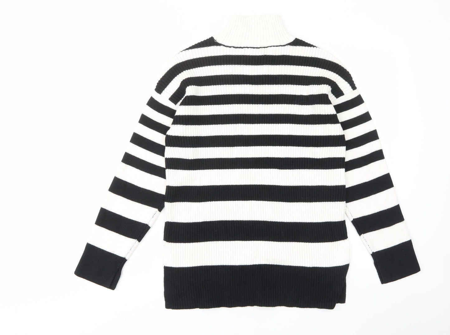 Womens UK Size M Marks and Spencer White Pullover Jumper