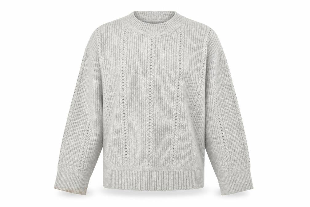 Womens UK Size L Marks and Spencer Grey Pullover Jumper