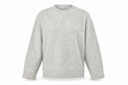 Womens UK Size L Marks and Spencer Grey Pullover Jumper