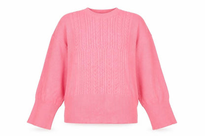 Womens UK Size L Marks and Spencer Pink Pullover Jumper