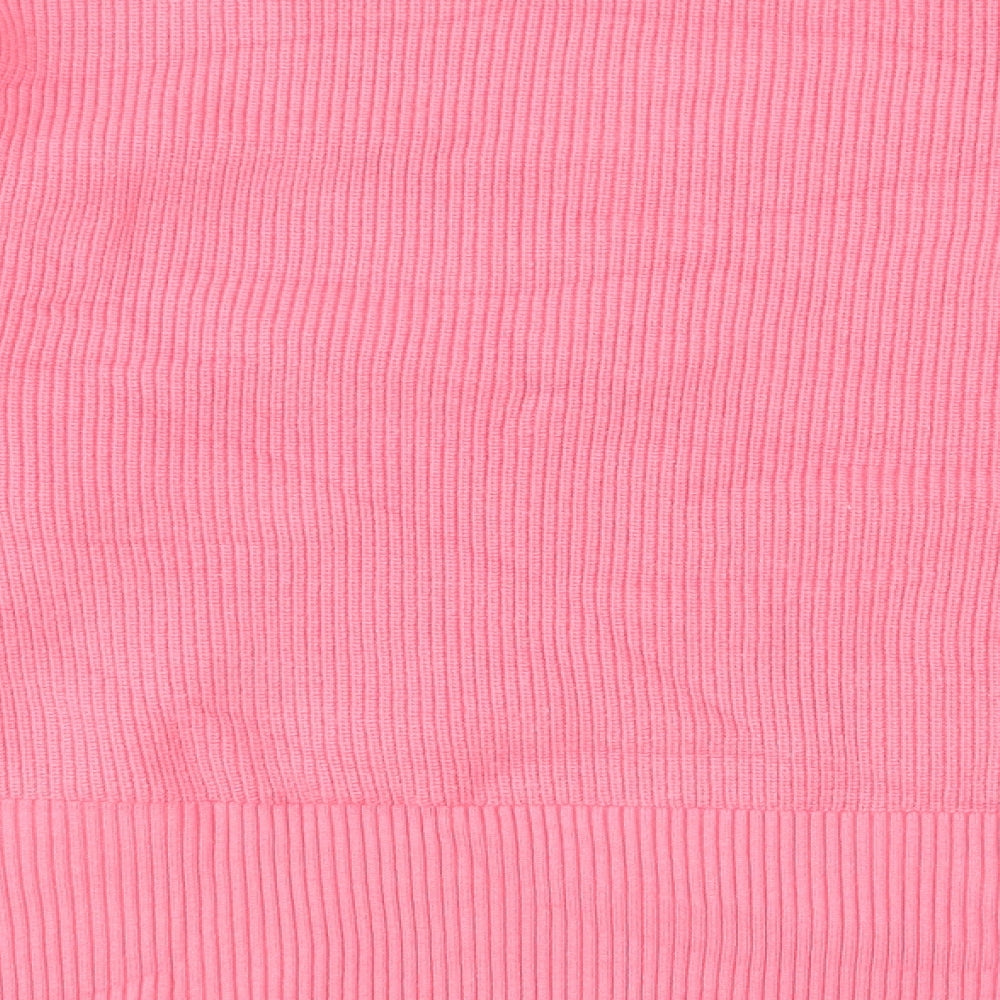 Womens UK Size L Marks and Spencer Pink Pullover Jumper