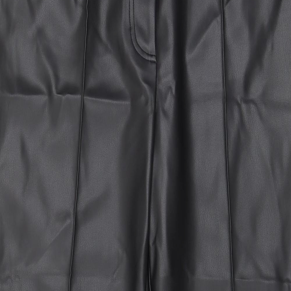 Womens UK Size 14 Marks and Spencer Regular Fit  Black Trousers