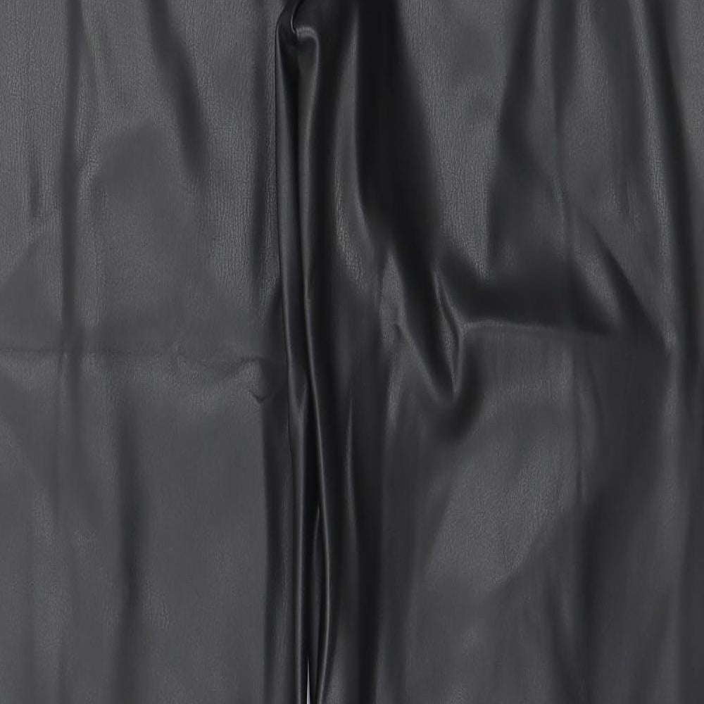 Womens UK Size 14 Marks and Spencer Regular Fit  Black Trousers