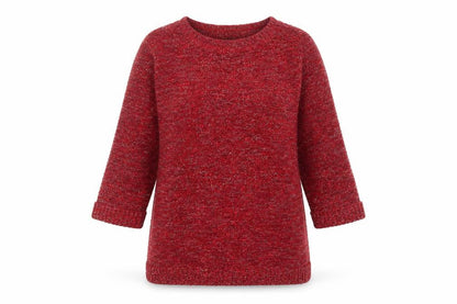 Womens UK Size M Inspire Red Pullover Jumper