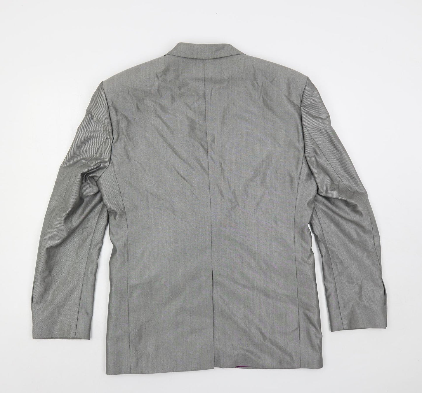Mens UK Size 38 Jones Regular Grey Suit Jacket