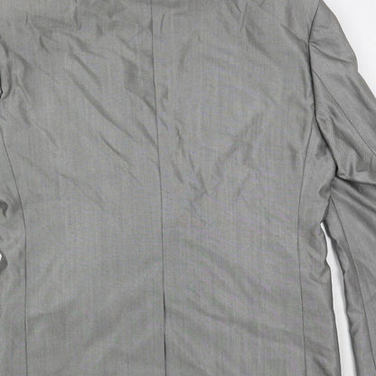 Mens UK Size 38 Jones Regular Grey Suit Jacket
