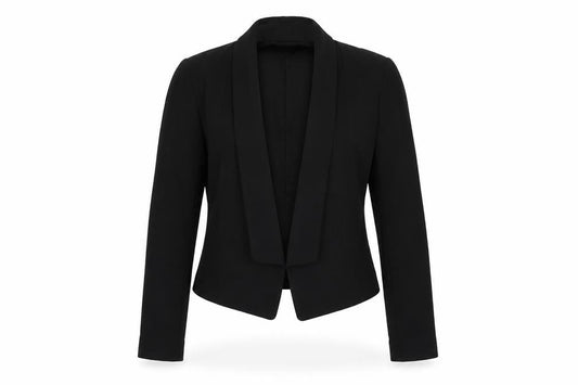 Mango Womens Black Jacket Blazer Size M - Open