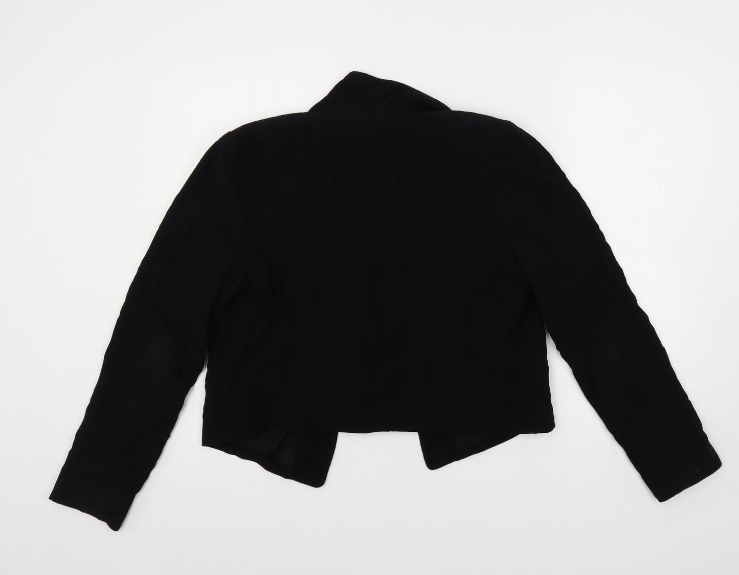 Mango Womens Black Jacket Blazer Size M - Open