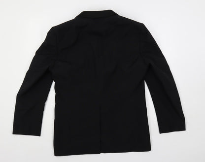 Mens UK Size 38 Hornes Regular Black Suit Tuxedo