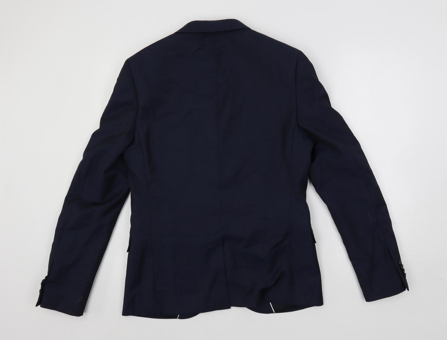 Mens UK Size 38 Topman Regular Blue Suit Jacket