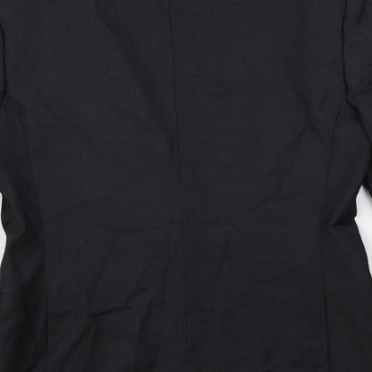 Autograph Mens Grey Wool Jacket Suit Jacket Size 38 Regular