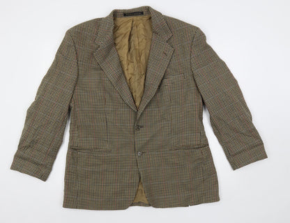 Mens UK Size 42 St Michael Regular Brown Suit Jacket