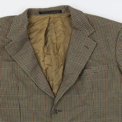 Mens UK Size 42 St Michael Regular Brown Suit Jacket
