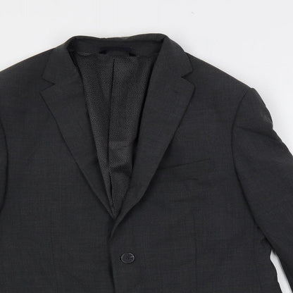 Mens UK Size 38 Marks and Spencer Regular Grey Suit Jacket
