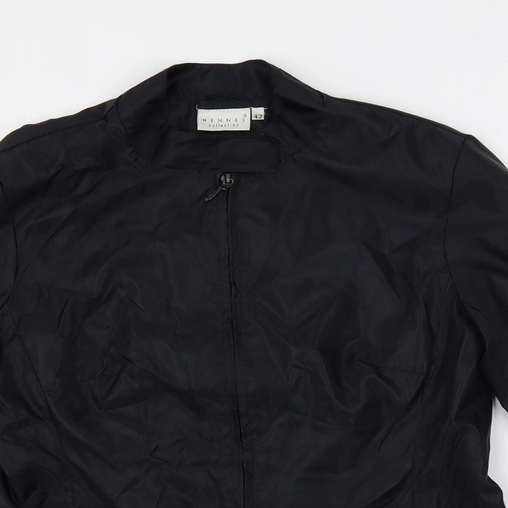 Hennes Collection Womens Black Jacket Size 14 Zip