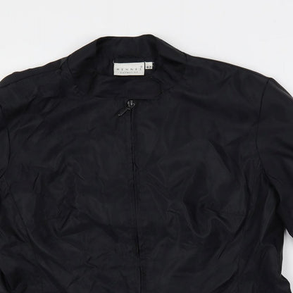 Hennes Collection Womens Black Jacket Size 14 Zip