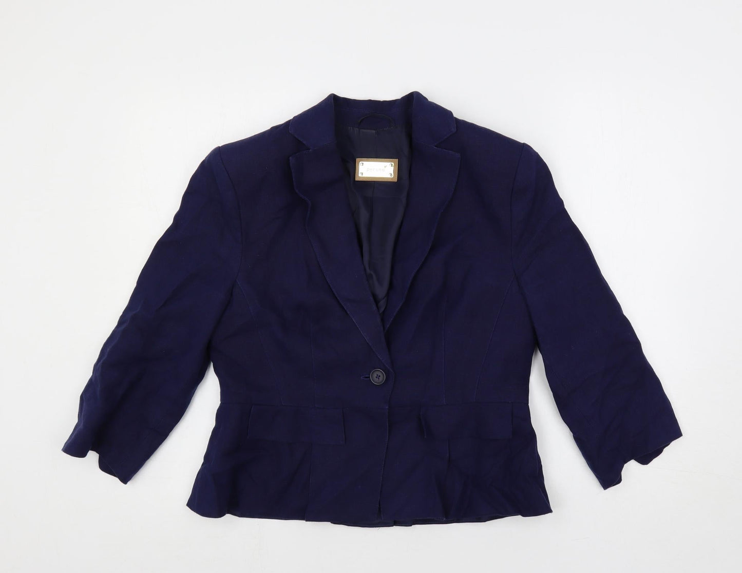 Womens UK Size 10 Per Una Blue Jacket