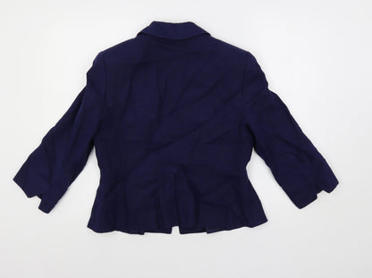 Womens UK Size 10 Per Una Blue Jacket