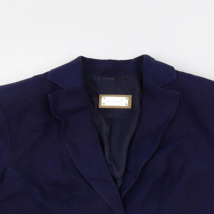 Womens UK Size 10 Per Una Blue Jacket