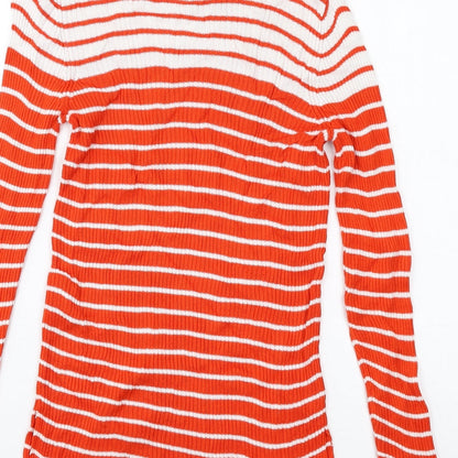 Womens UK Size S VILA Red Pullover Jumper