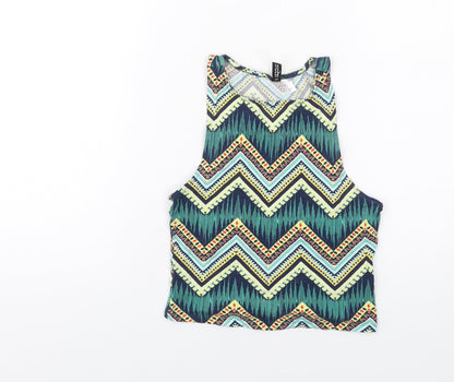 Womens UK Size S H&M Multicoloured Camisole Tank