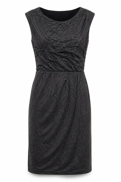 Oasis Womens Black Polyamide Bodycon Size S Round Neck Pullover
