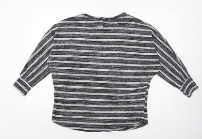 Womens UK Size L Quiz Grey Pullover Jumper