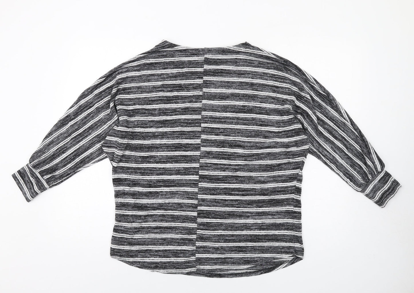 Womens UK Size L Quiz Grey Pullover Jumper