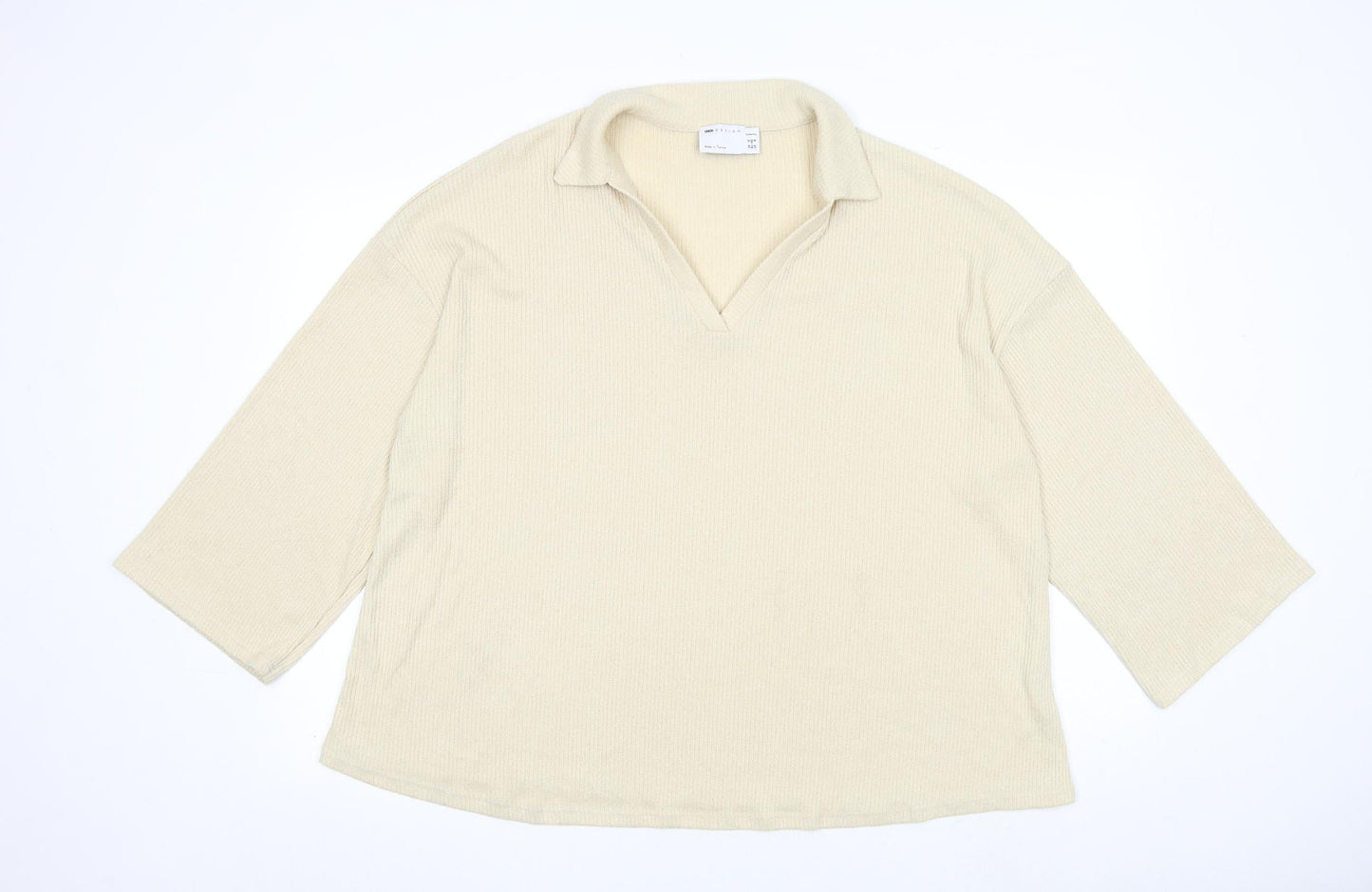 Womens UK Size 12 ASOS Beige Pullover Jumper