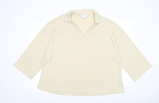 Womens UK Size 12 ASOS Beige Pullover Jumper