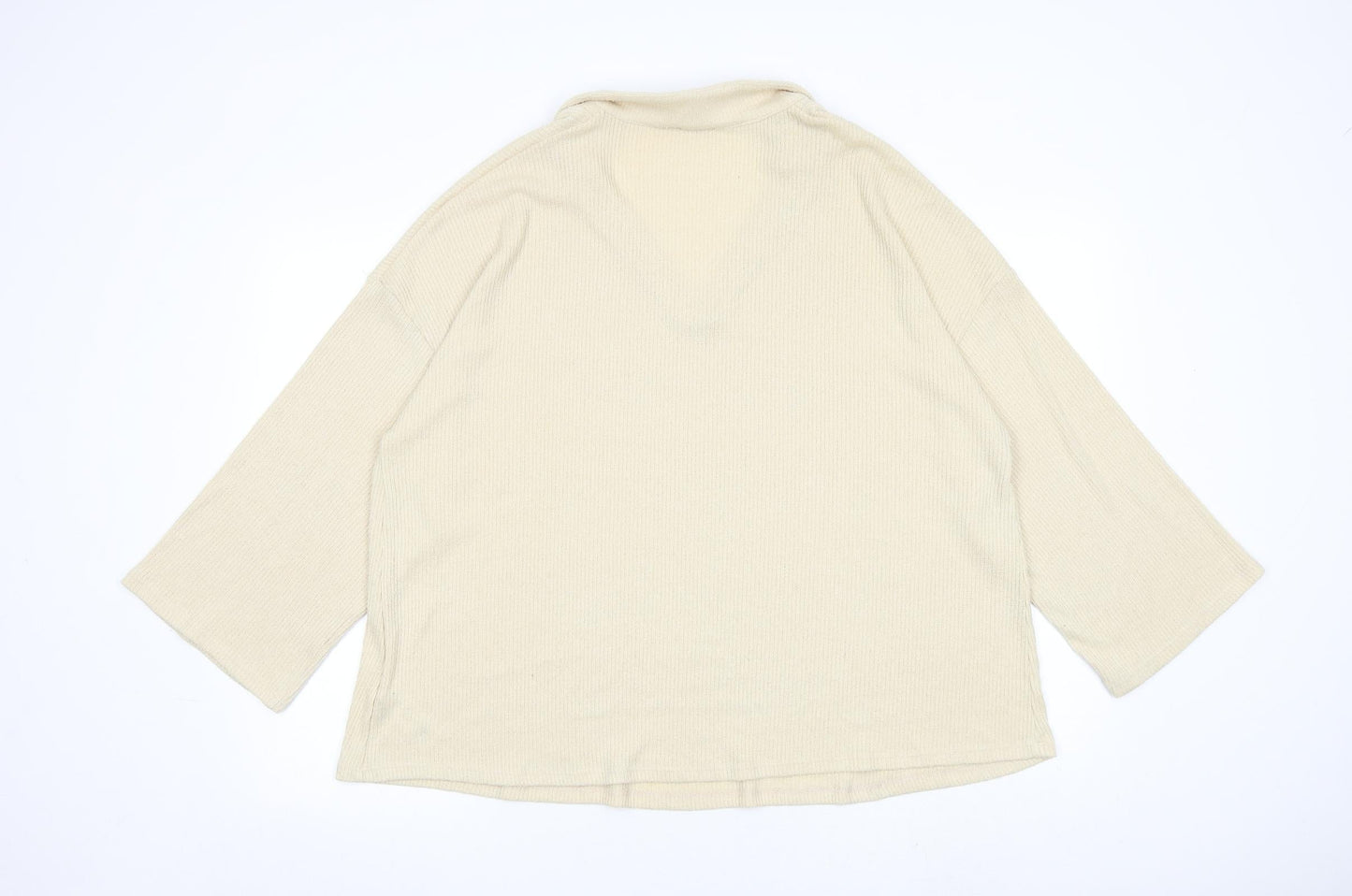 Womens UK Size 12 ASOS Beige Pullover Jumper