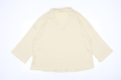 Womens UK Size 12 ASOS Beige Pullover Jumper