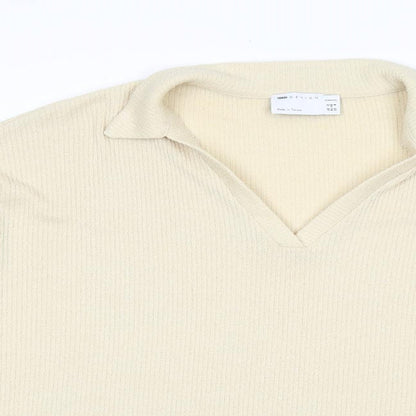 Womens UK Size 12 ASOS Beige Pullover Jumper