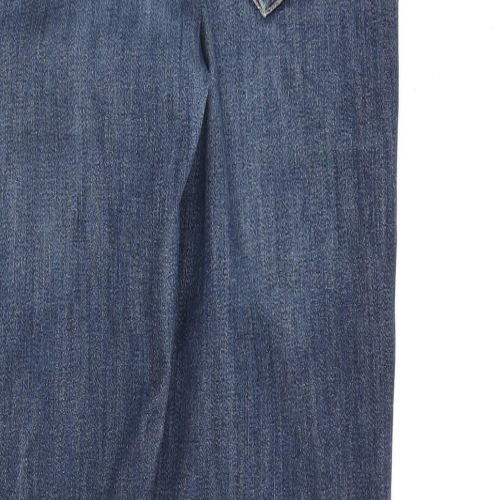 H&M Mens Blue Cotton Skinny Jeans Size 28 in L32 in Regular Zip