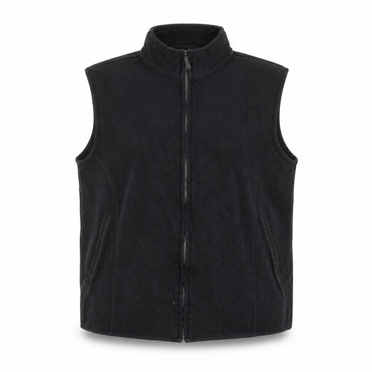 JERZEES Womens Black Gilet Coat Size XL Zip