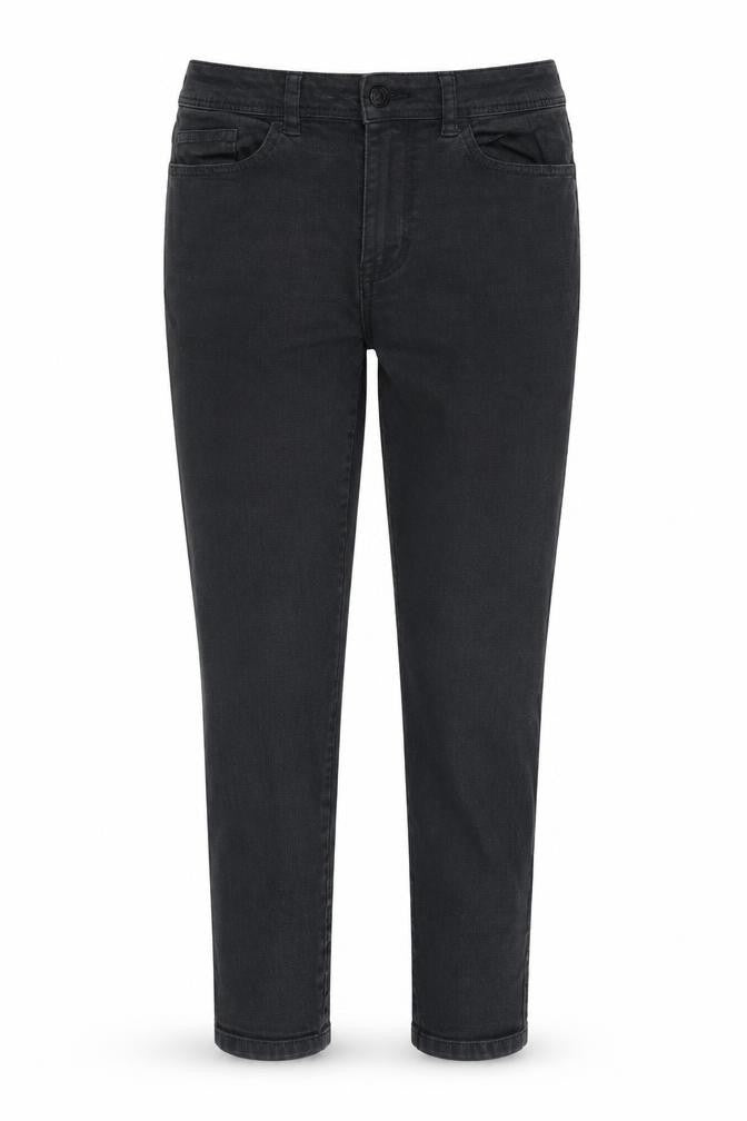 Womens UK Size 10 NEXT Regular Fit Straight Black Jeans