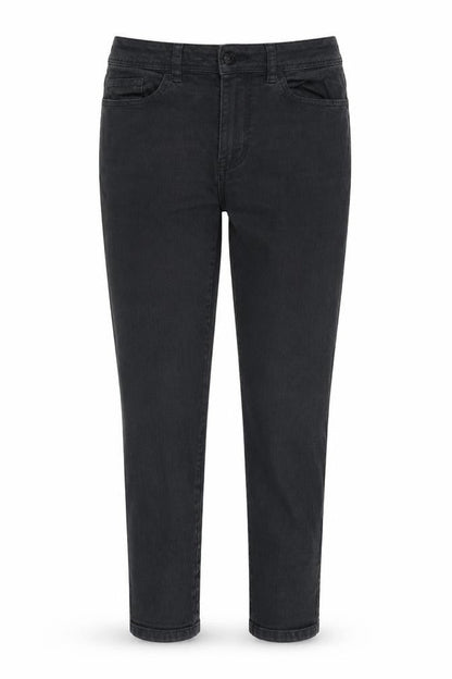 Womens UK Size 10 NEXT Regular Fit Straight Black Jeans