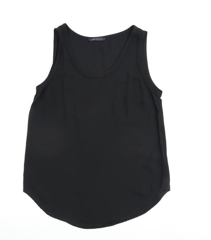 Womens UK Size 10 Marks and Spencer Black Basic Tank