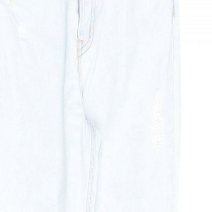 Womens UK Size 6 H&M Regular Fit Straight Blue Jeans