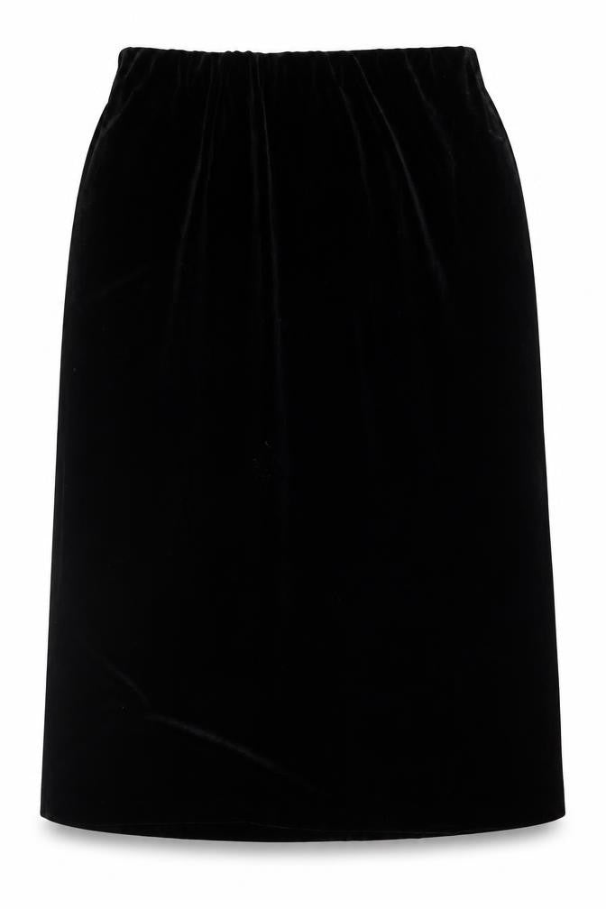 Stephen Womens Black Polyester A-Line Skirt Size 34 in