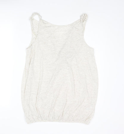 Womens UK Size 10 NEXT Beige Camisole Blouse